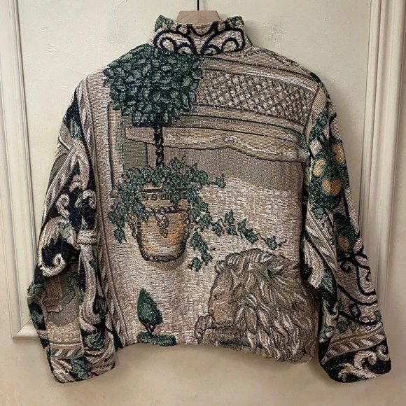 Vintage Maxson Tapestri Angel Jacket Rare - Picture 5 of 7